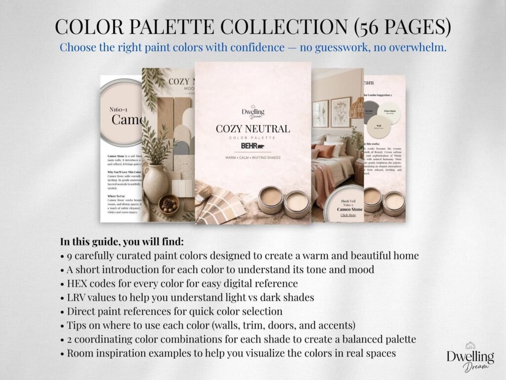 Cozy Neutral Behr Paint Palette image 9