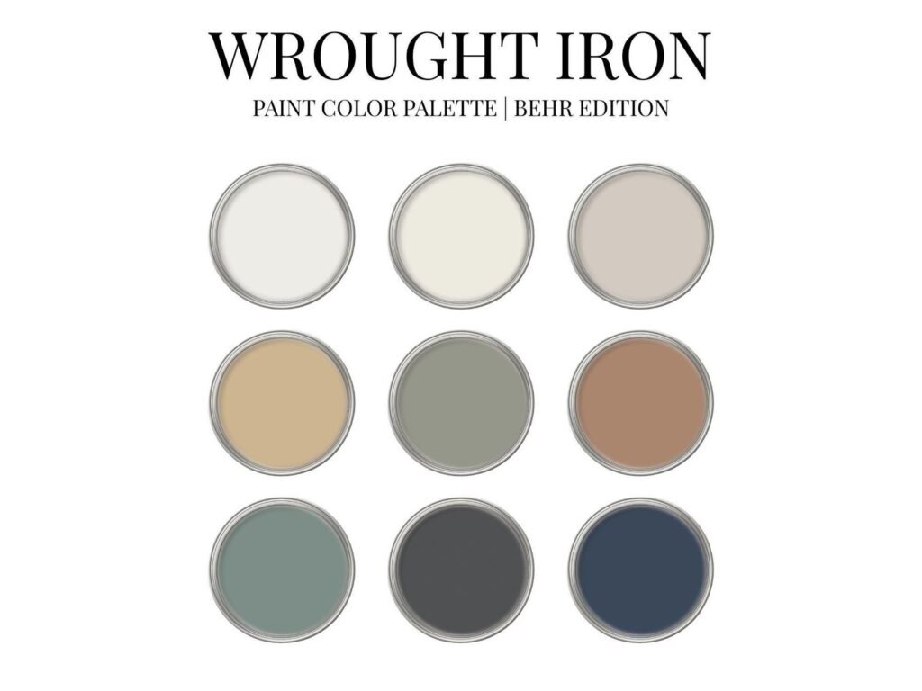 Cracked Pepper Paint Color Palette image 2