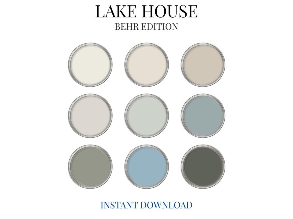 Lake House Color Palette (BEHR) image 2
