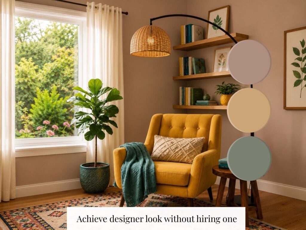Mid-Century Behr Paint Color Palette image 6