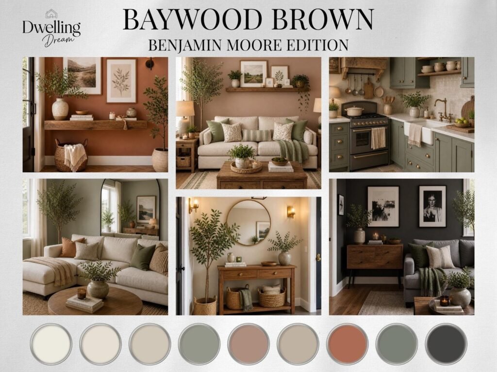 Baywood Brown Paint Palette image 3