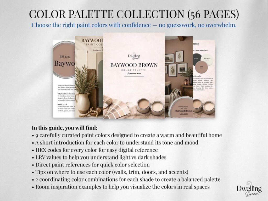 Baywood Brown Paint Palette image 9