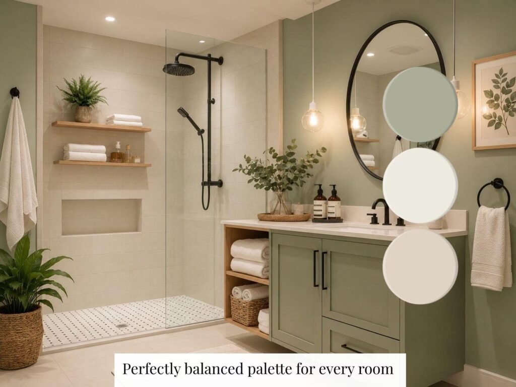 Cozy Neutral Benjamin Moore Paint Color Palette image 5
