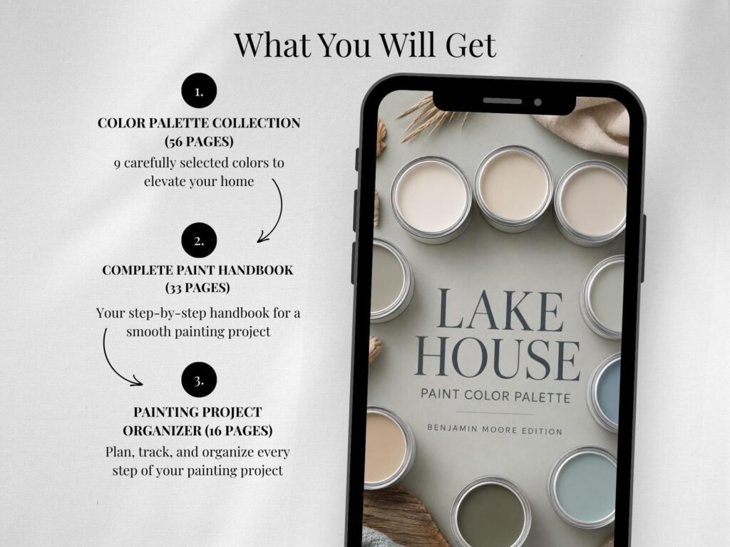 Lake House Paint Color Palette (Benjamin Moore Edition) image 8
