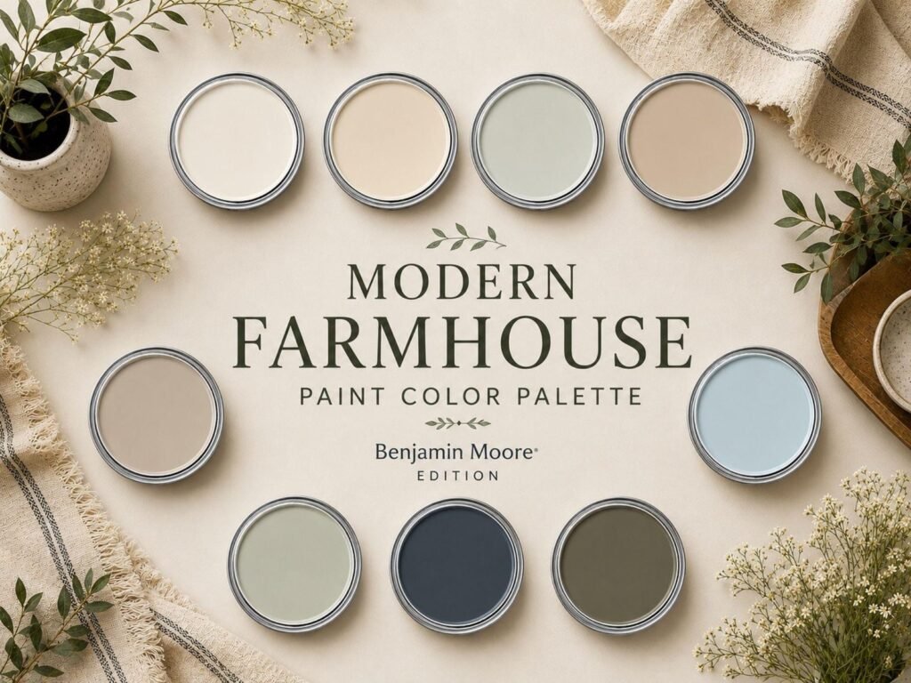 Modern Farmhouse Paint Color Guide image 1
