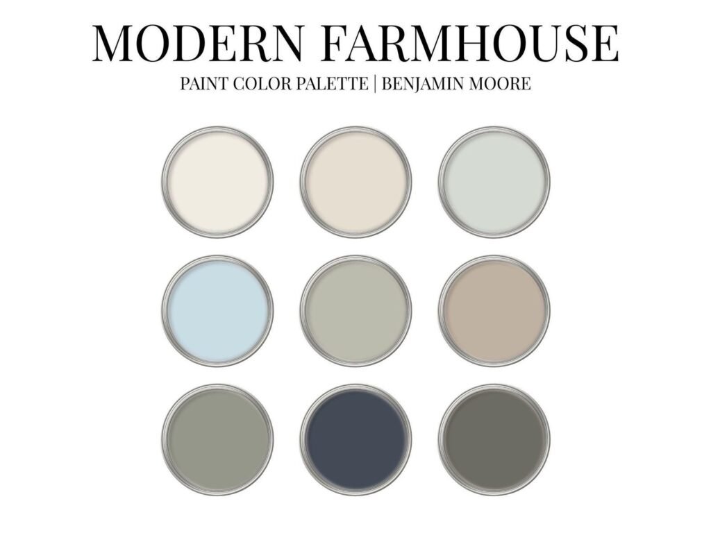 Modern Farmhouse Paint Color Guide image 2