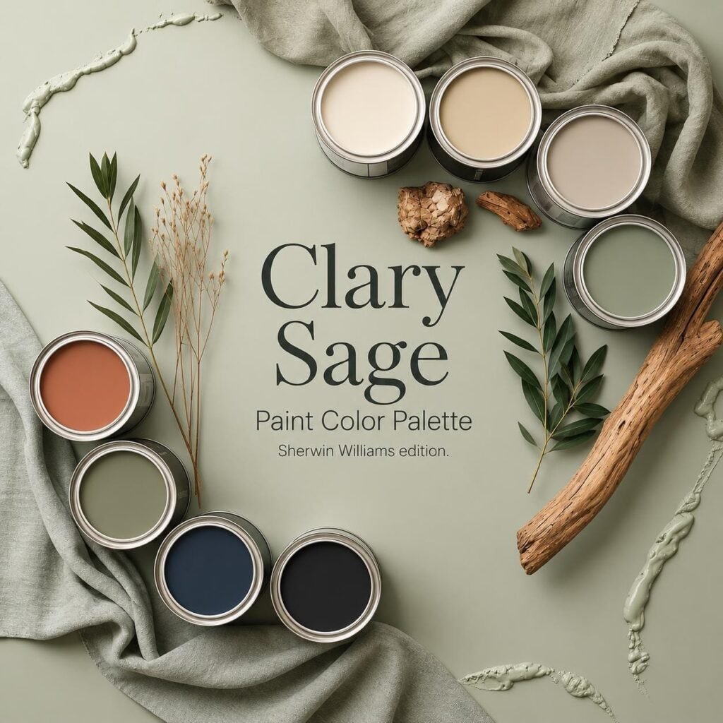 Clary Sage Paint Color Palette image 1