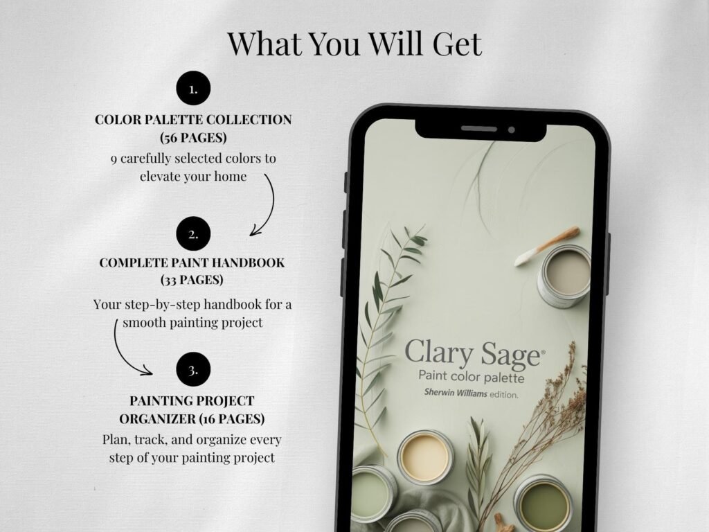 Clary Sage Paint Color Palette image 8