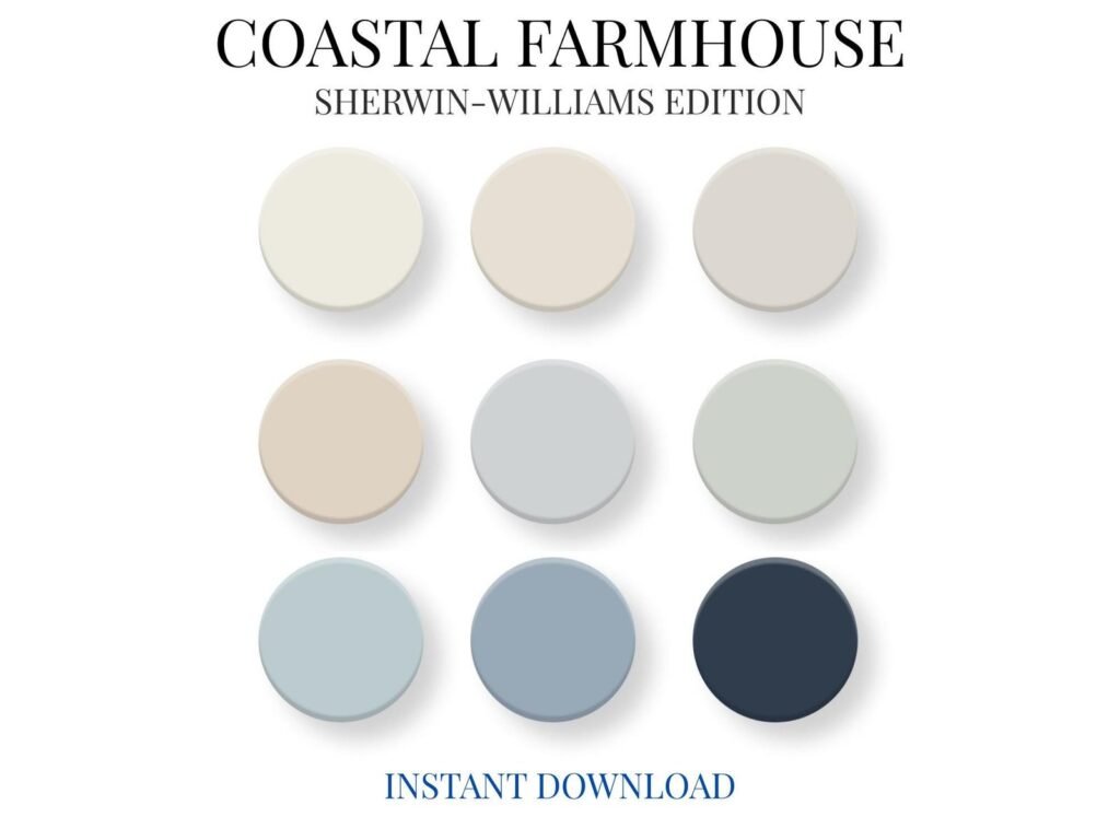 Coastal Farmhouse Paint Palette image 7