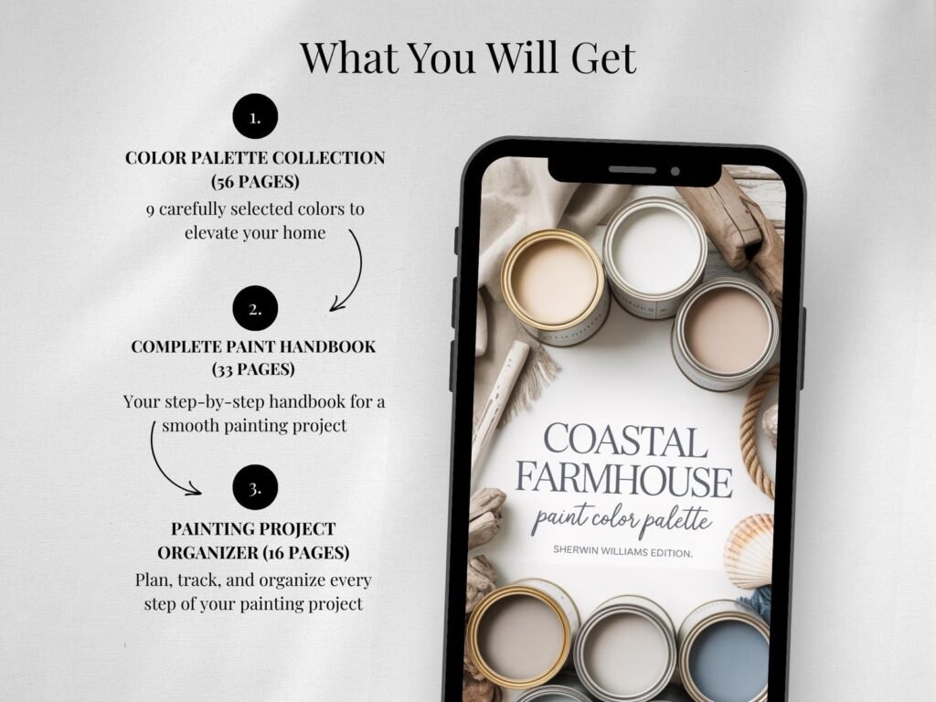 Coastal Farmhouse Paint Palette image 8