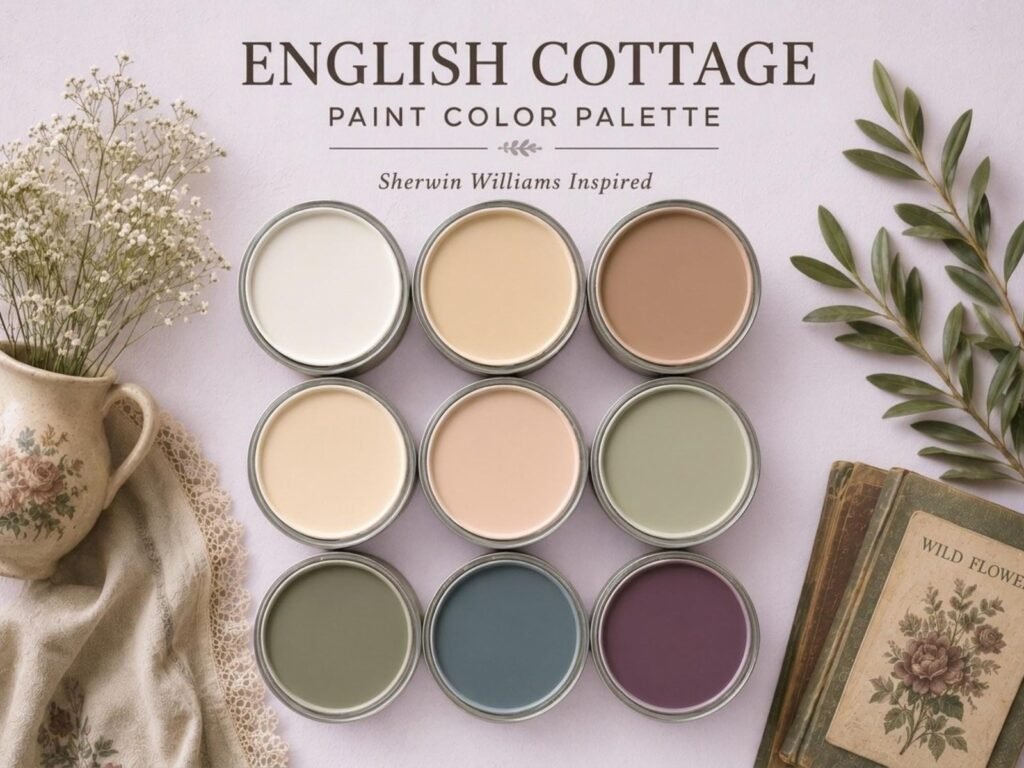 English Cottage Paint Palette image 1