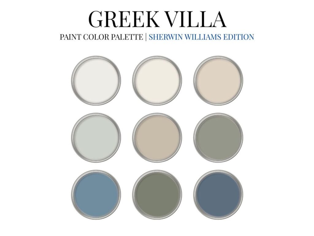 Greek Villa Sherwin Williams Collection image 1
