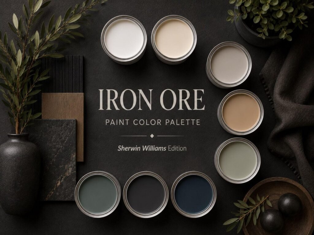 Iron Ore Sherwin Williams Paint Palette image 1