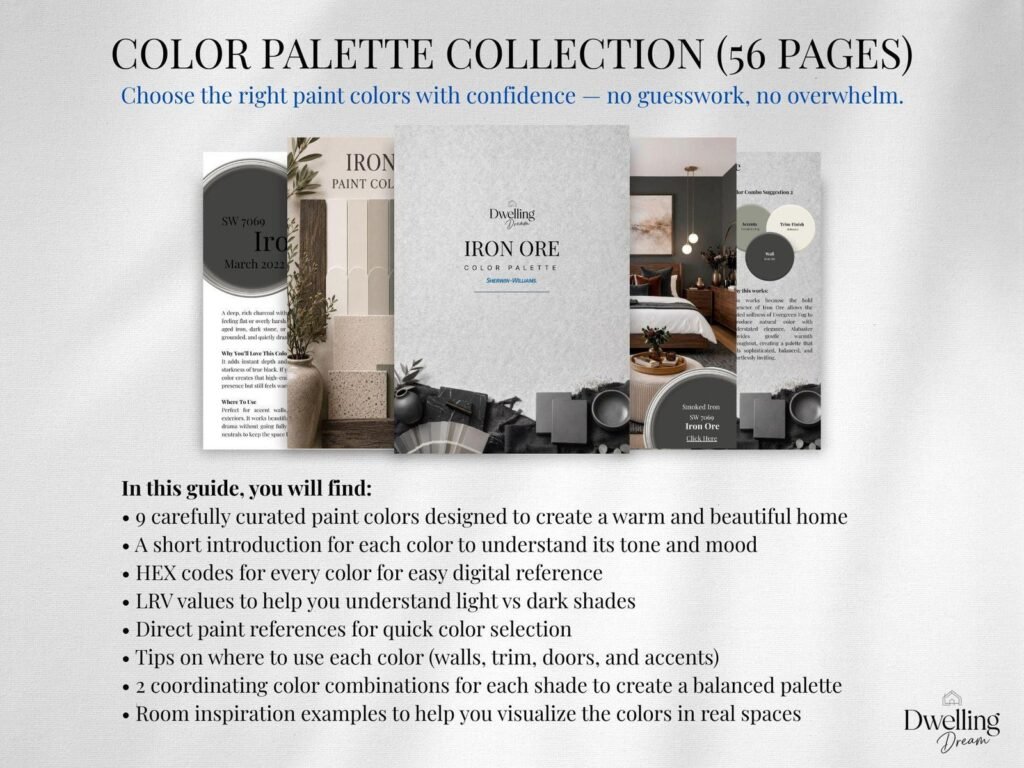 Iron Ore Sherwin Williams Paint Palette image 9