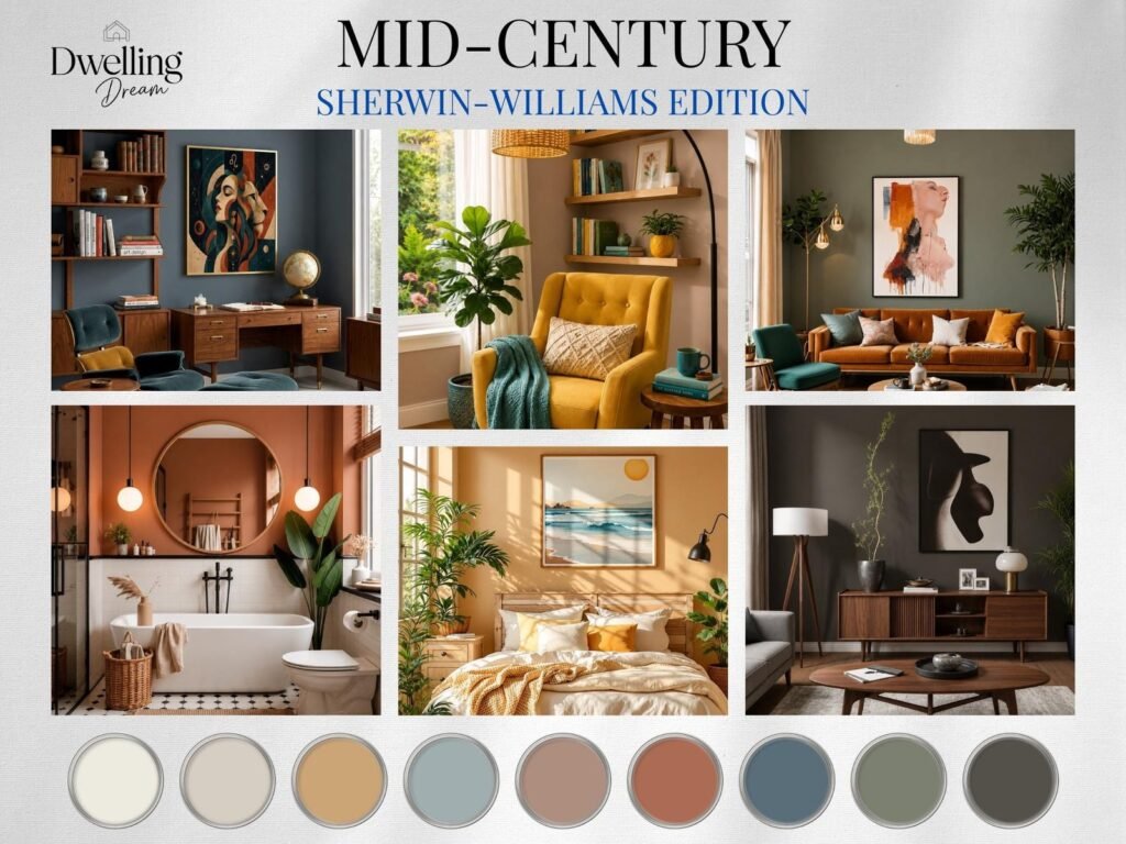 Mid Century Modern Color Palette image 7