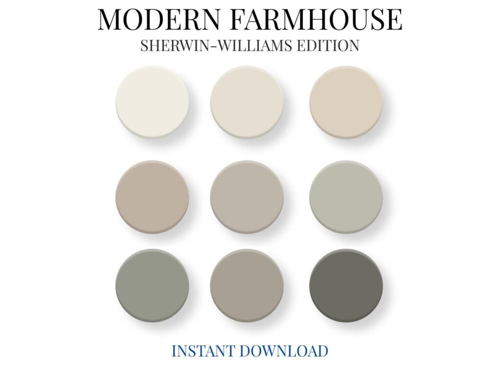 Modern Farmhouse Neutral Palette image 6