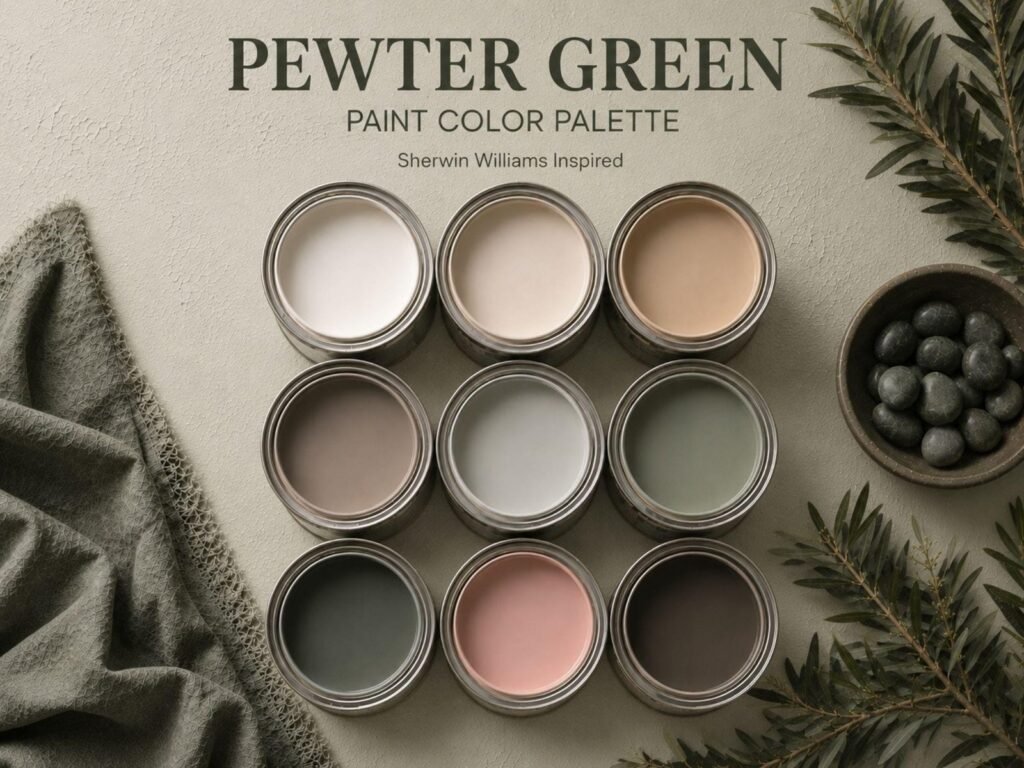 Pewter Green Paint Collection image 1