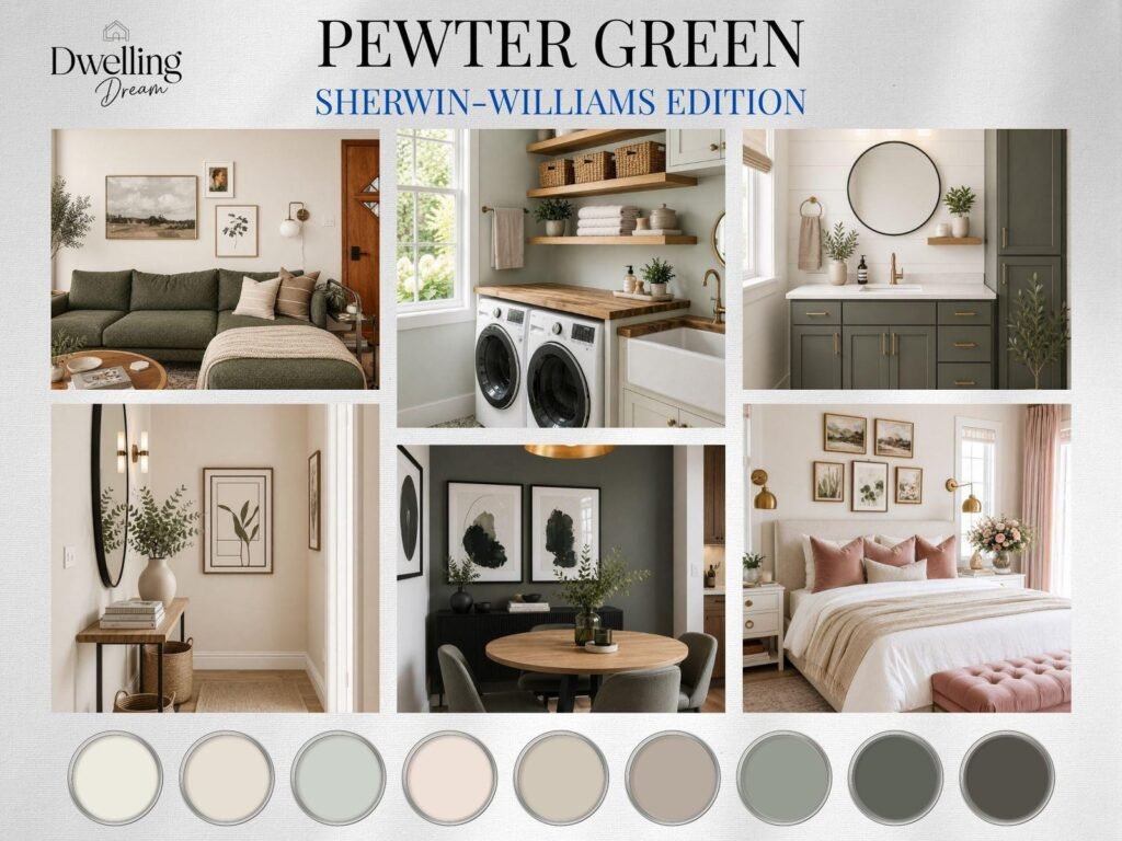 Pewter Green Paint Collection image 2