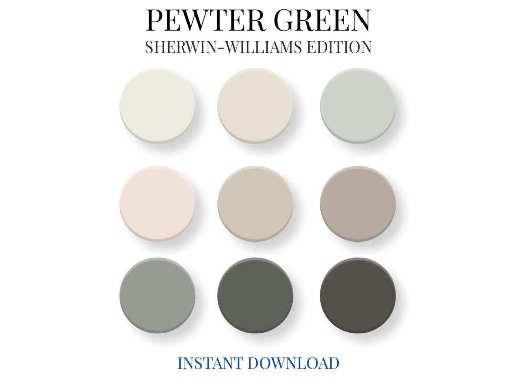 Pewter Green Paint Collection image 7