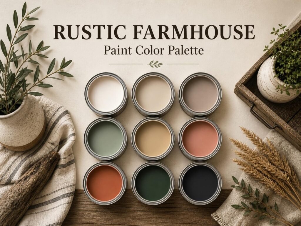 Rustic Farmhouse Sherwin Williams Paint Palette image 1