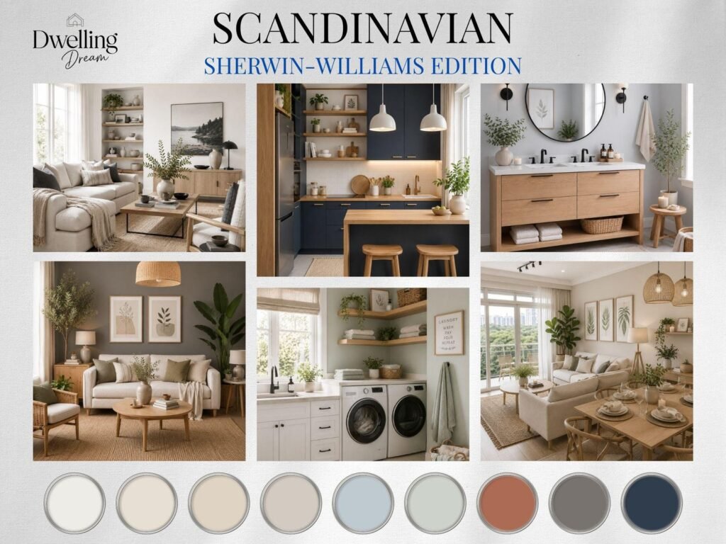 Scandinavian Paint Color Palette image 2