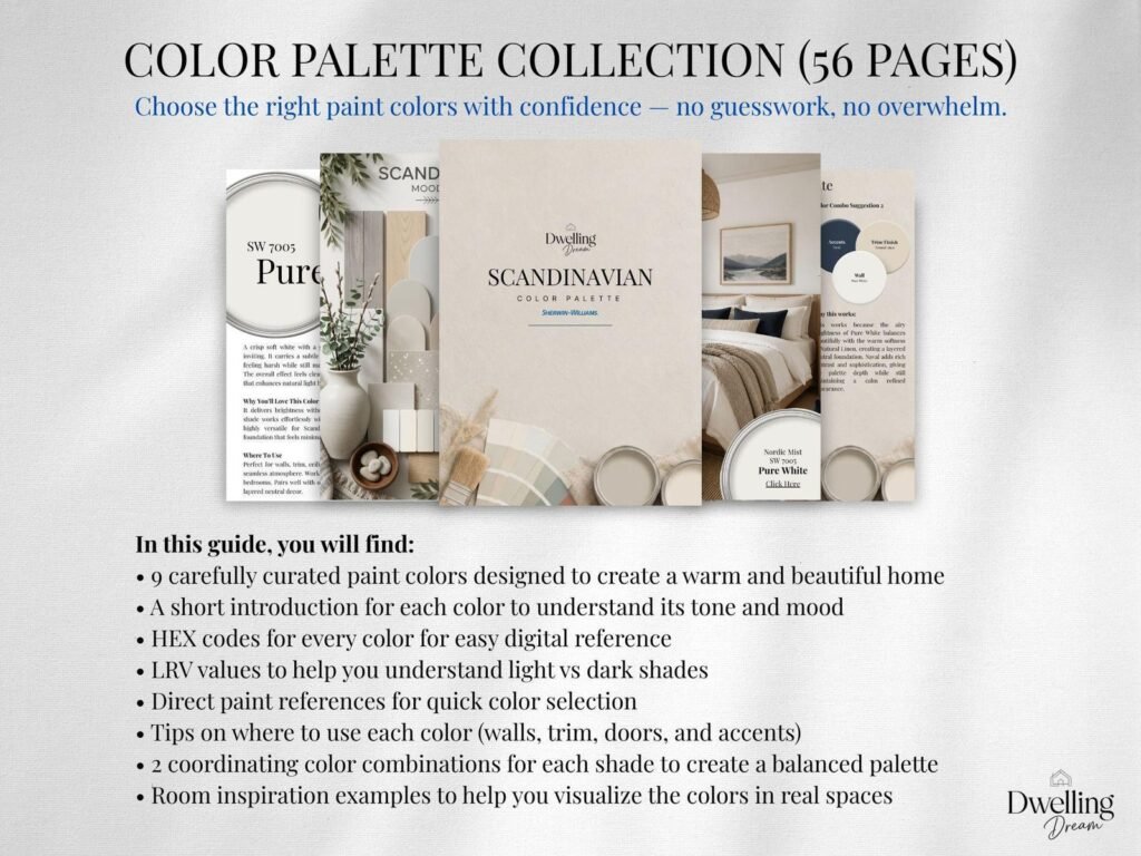 Scandinavian Paint Color Palette image 10