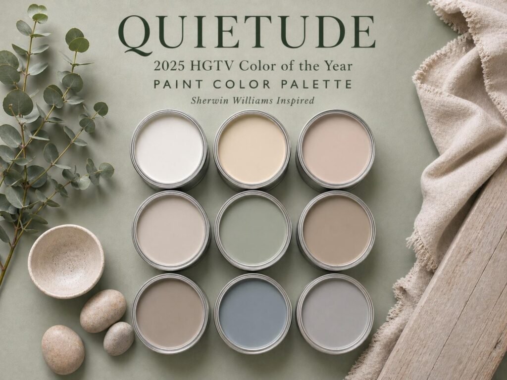Sherwin Williams Quietude Colors image 1