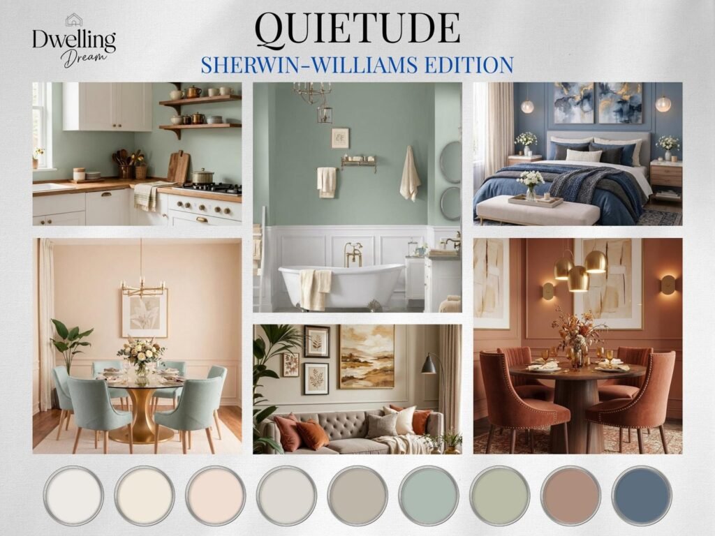 Sherwin Williams Quietude Colors image 2