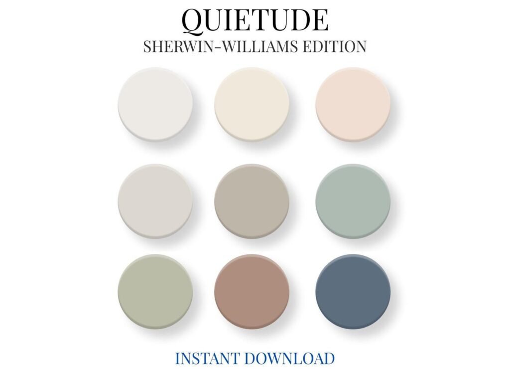 Sherwin Williams Quietude Colors image 7