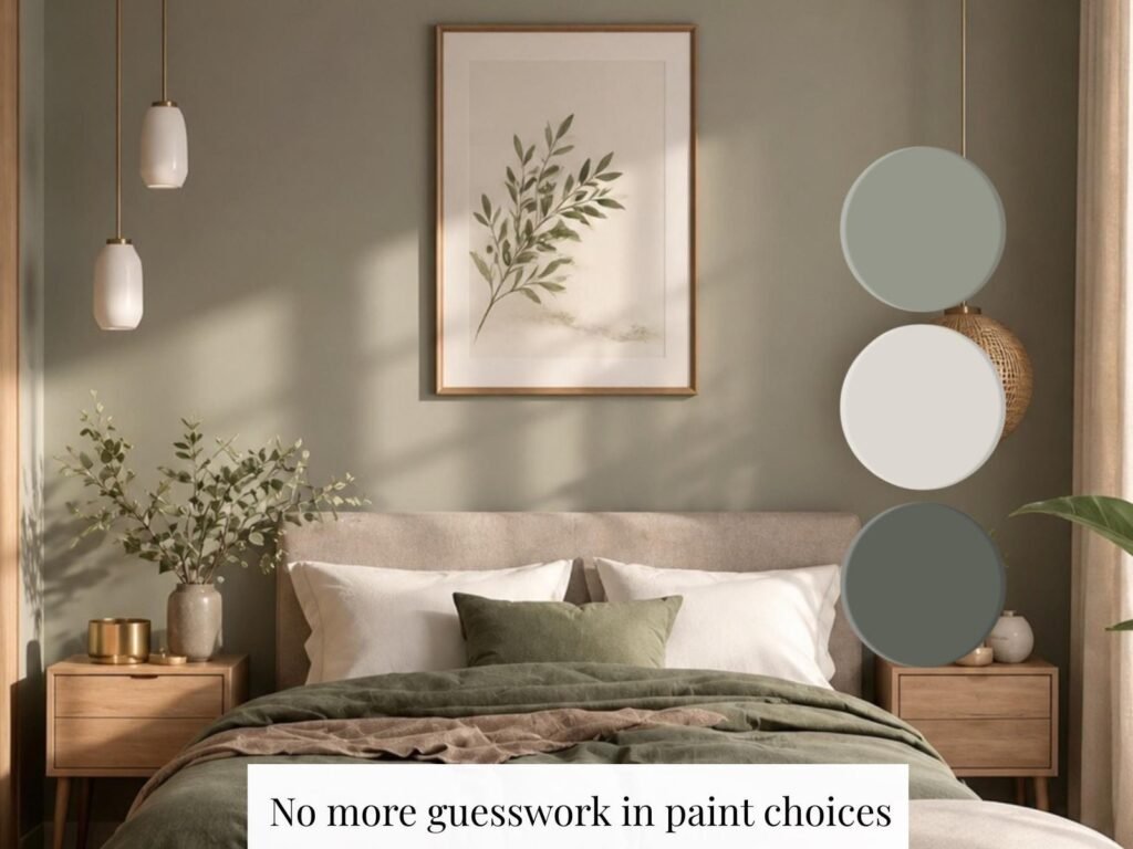 Sherwin Williams Evergreen Fog Paint Palette image 3