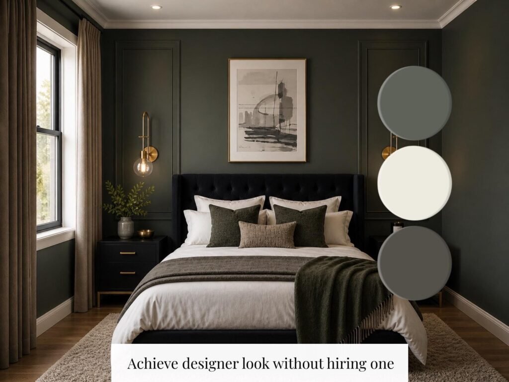 Sherwin Williams Evergreen Fog Paint Palette image 6