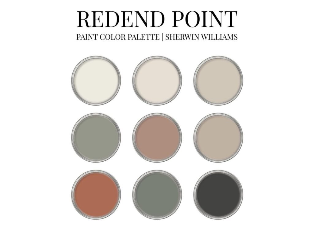 Sherwin Williams Redend Point Palette image 2