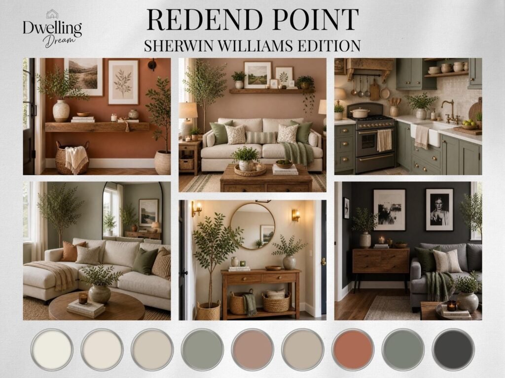 Sherwin Williams Redend Point Palette image 3