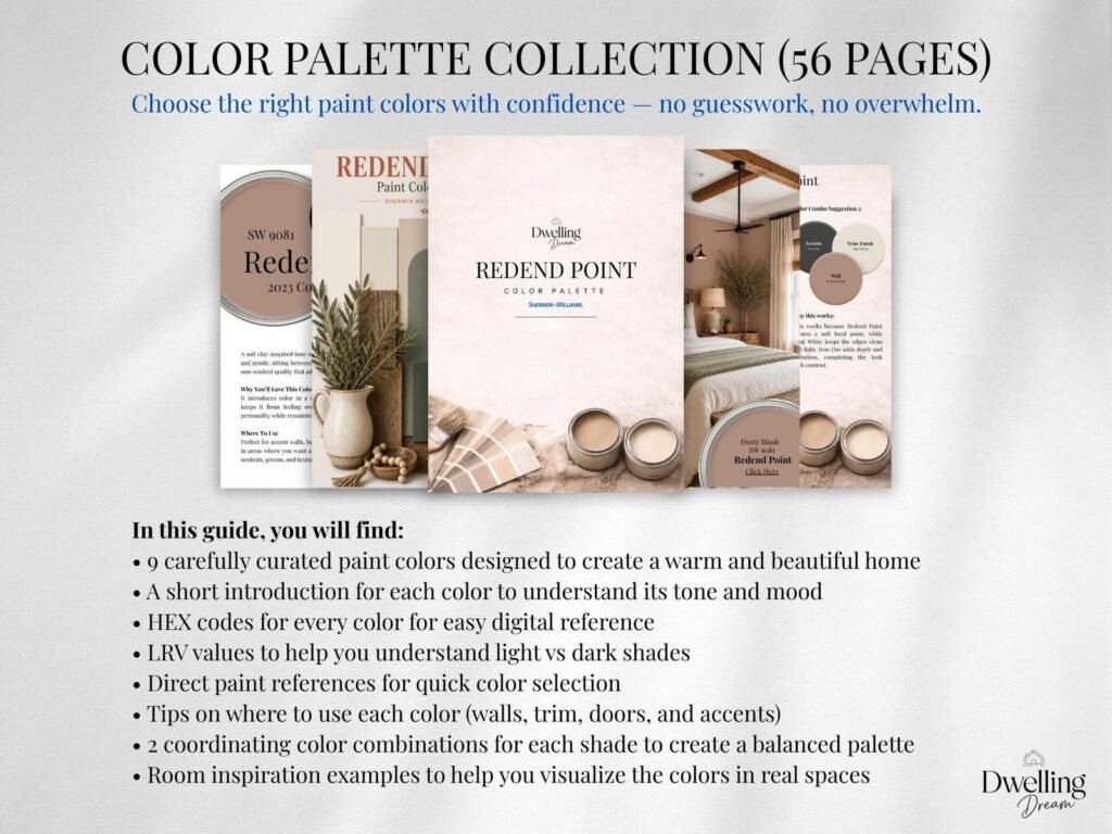 Sherwin Williams Redend Point Palette image 9