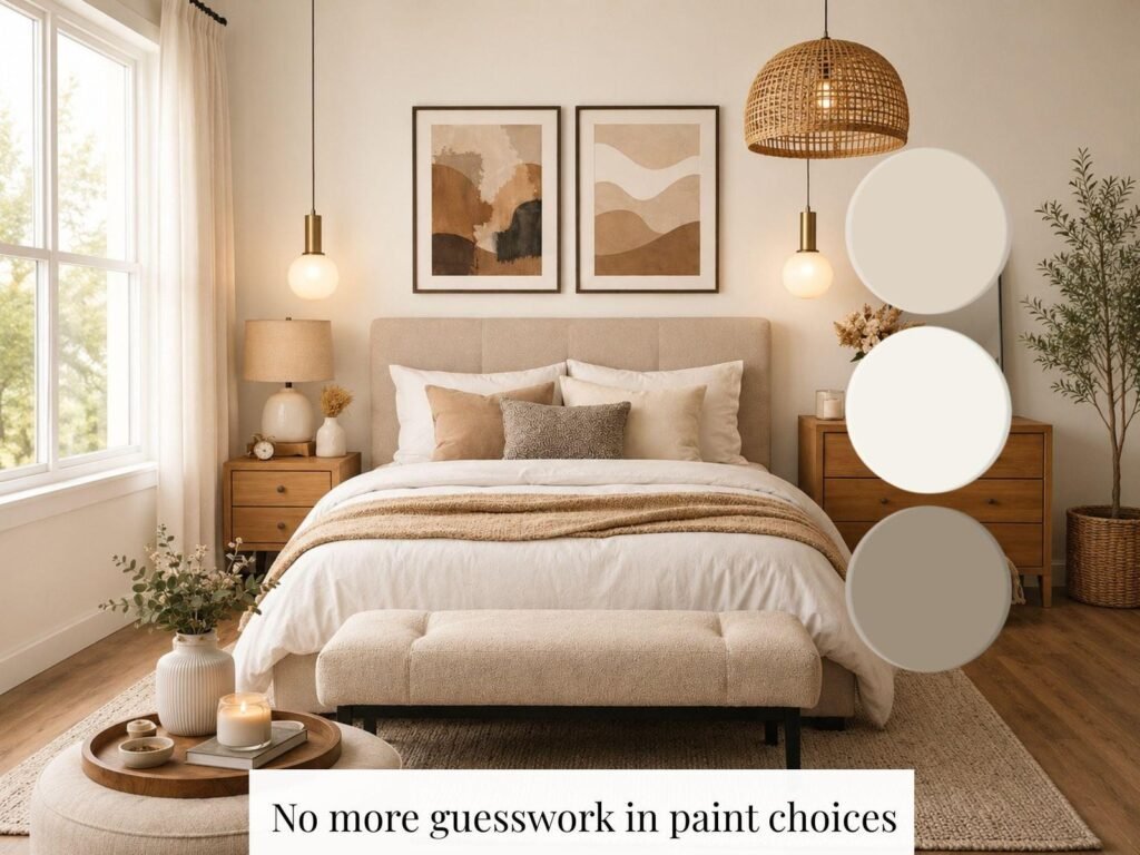 Sherwin Williams Cozy Neutral Paint Palette image 3
