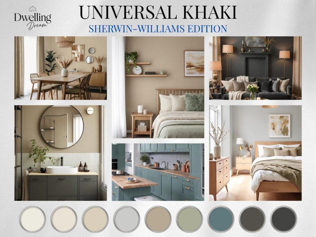 Universal Khaki Paint Color Palette image 2