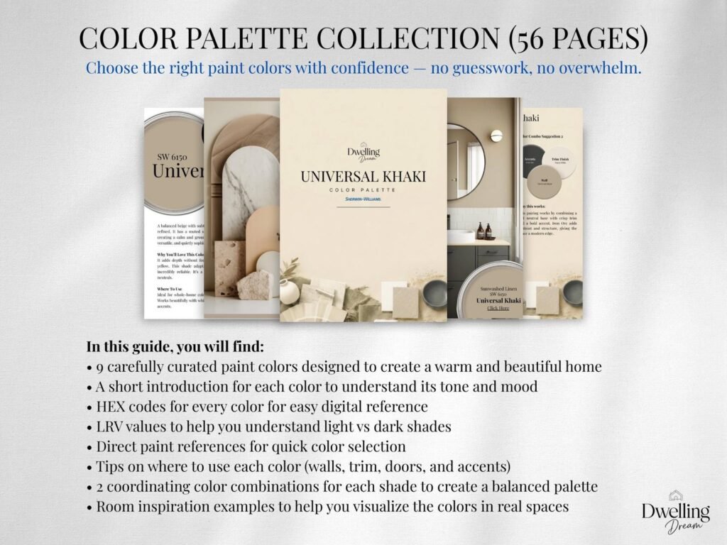 Universal Khaki Paint Color Palette image 9